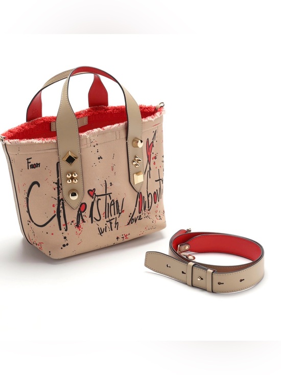 Christian Louboutin Handbags - Christian Louboutin Frangibus small canvas tote